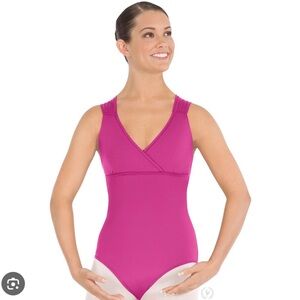 Eurostard pink leotard size medium